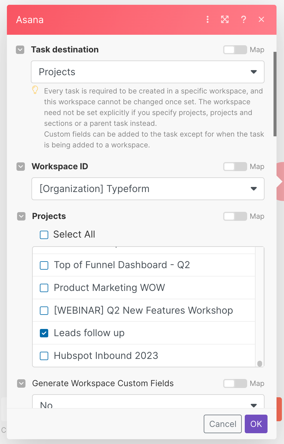 Automate with Typeform and Workflow86