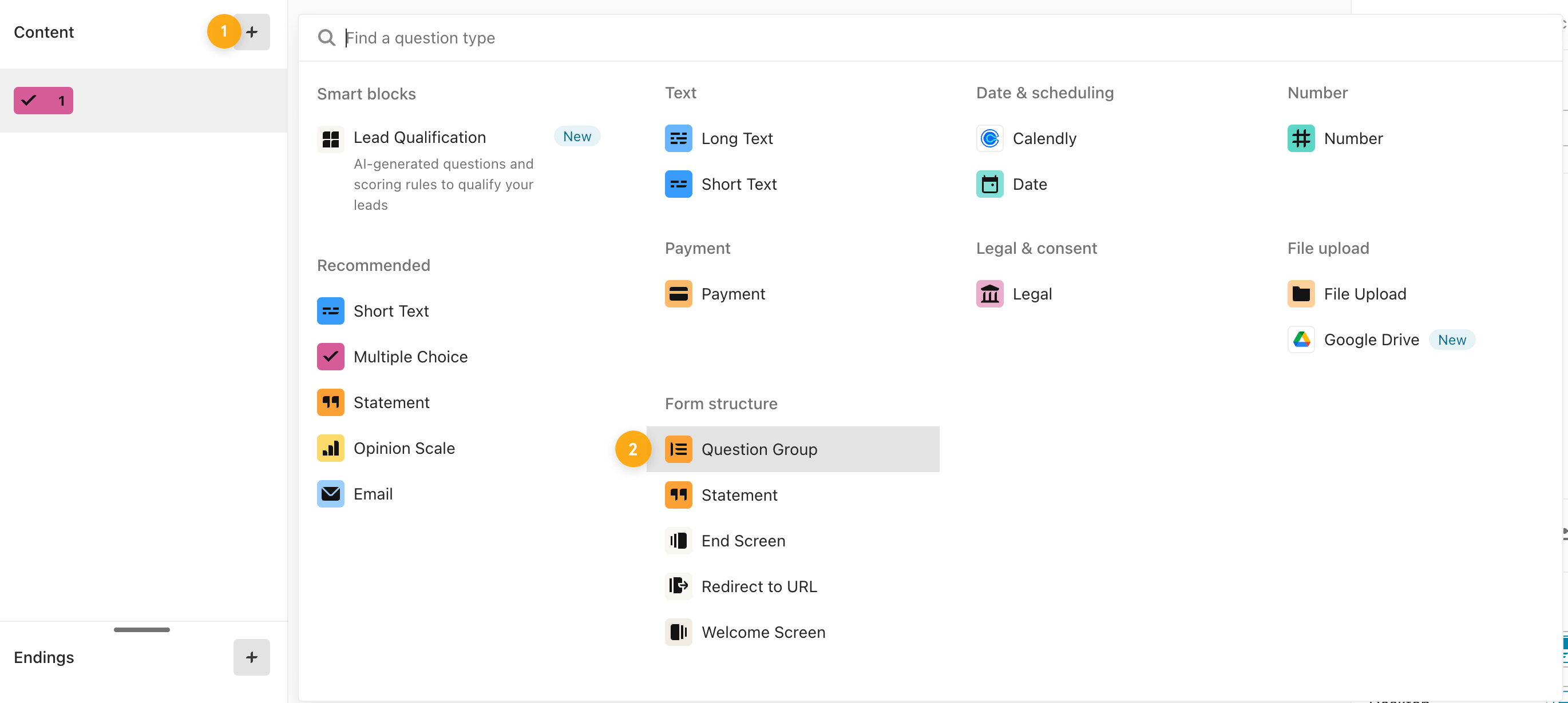 Question Groups Help Center