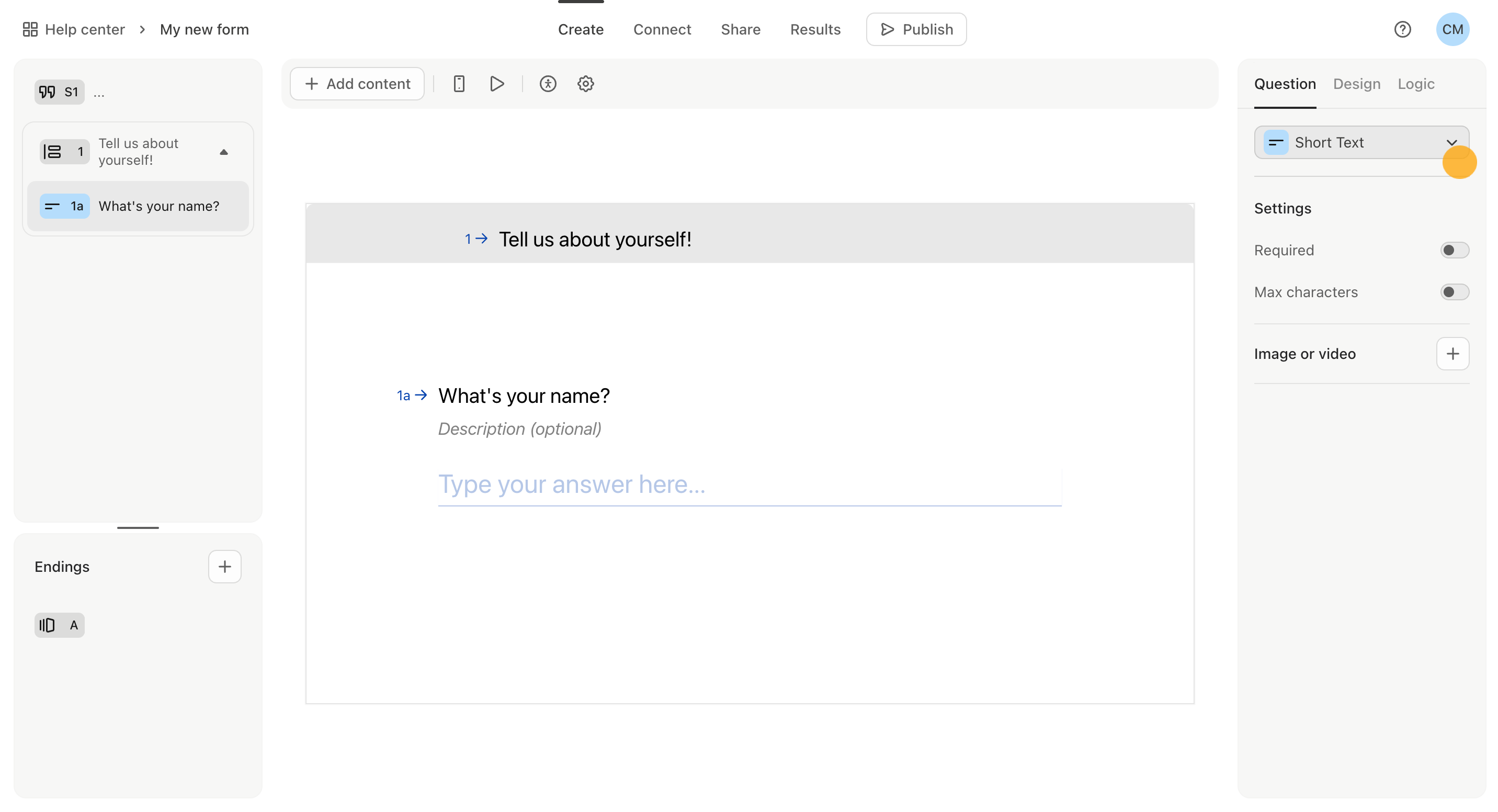 Question Groups Help Center