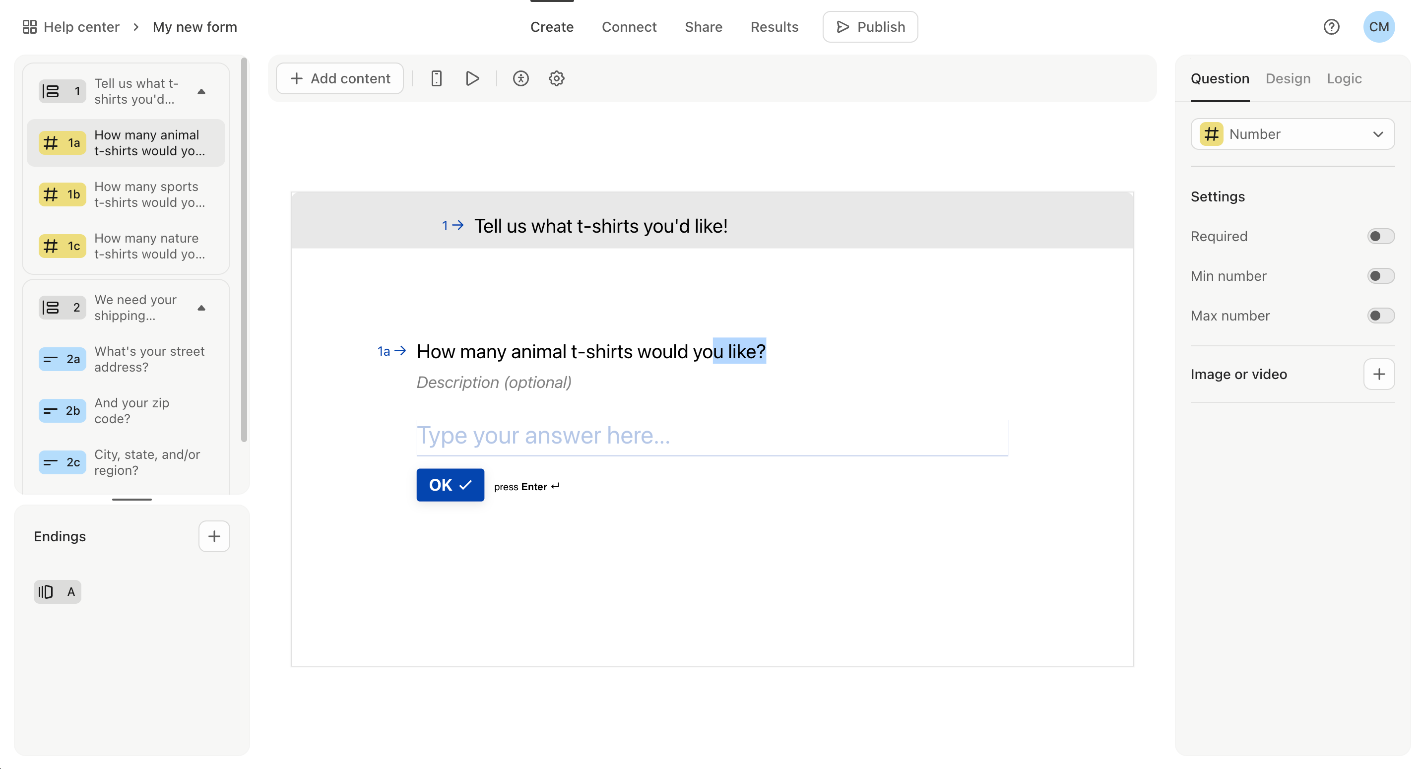 Question Groups Help Center