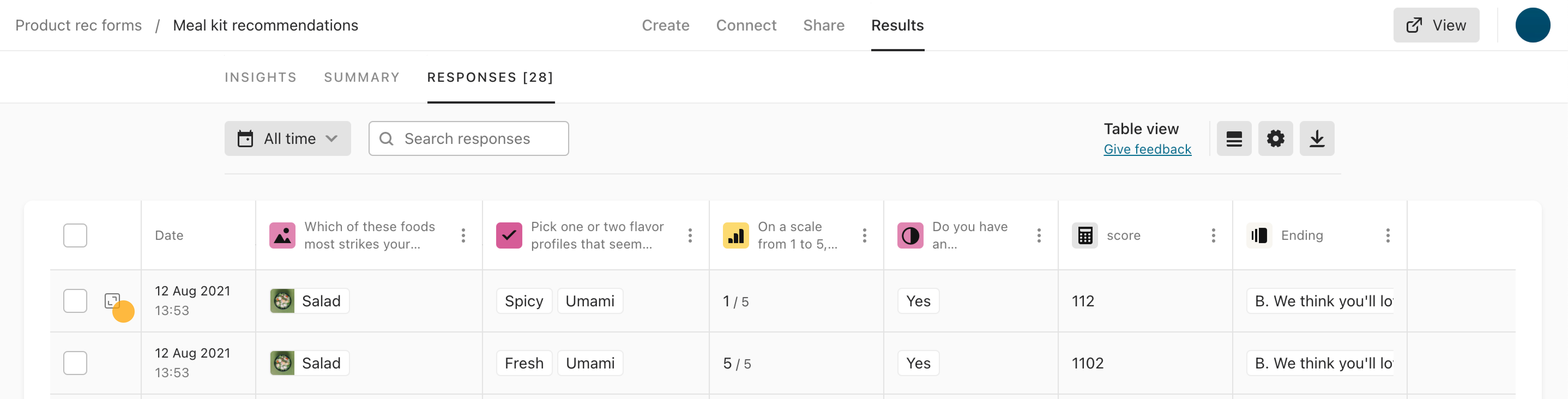 Print your typeform responses - Help Center