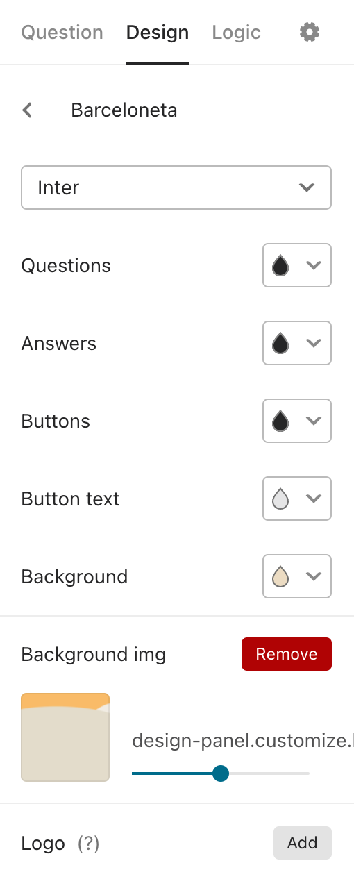 add your brand logo to a typeform help center typeform