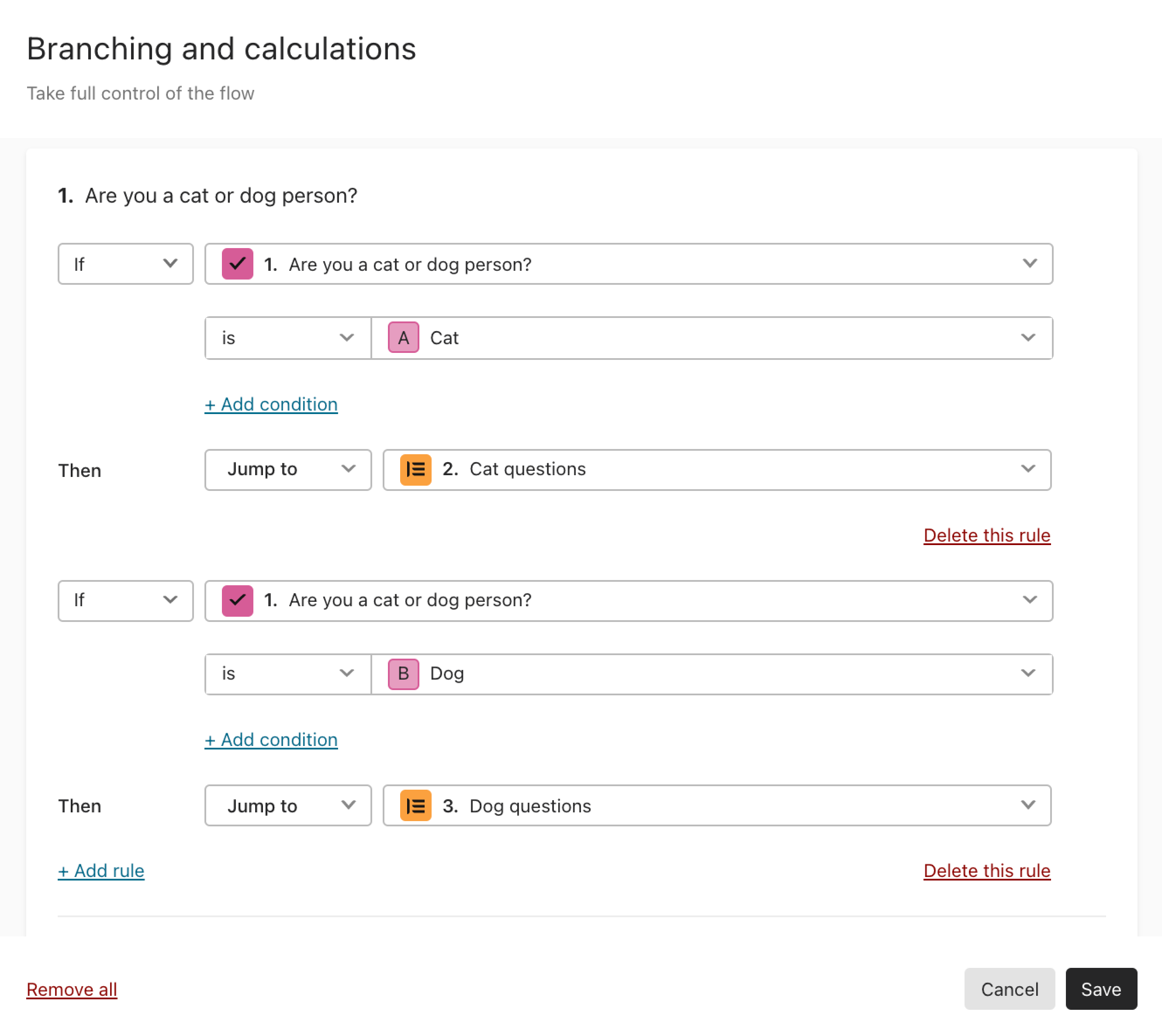 Adding Typeform to your Smart Builder Page – Documentation