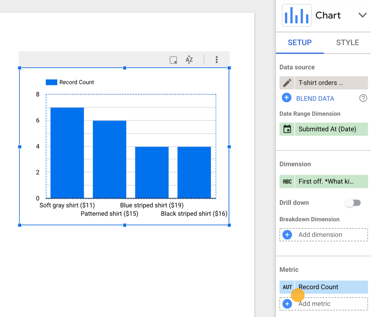 Create auto-generated response reports with Google Sheets and Data ...
